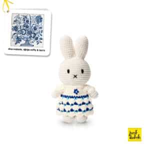 Miffy with delft blue dress Just Dutch Two Dutch Boys