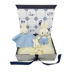 Blue Miffy Gift Set Just Dutch Two Dutch Boys