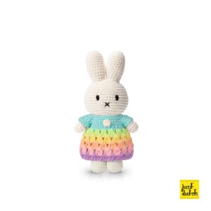 Miffy With  Pastel Rainbow DressTwo Dutch Boys